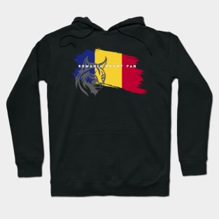 Minimalist Rugby Part 3 #018 - Romania Rugby Fan Hoodie